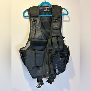 Fidragon‎ Tactical Vest Paintball Sualin Field Gear Adjustable Black